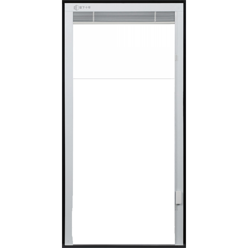 双边单手柄中空百叶玻璃